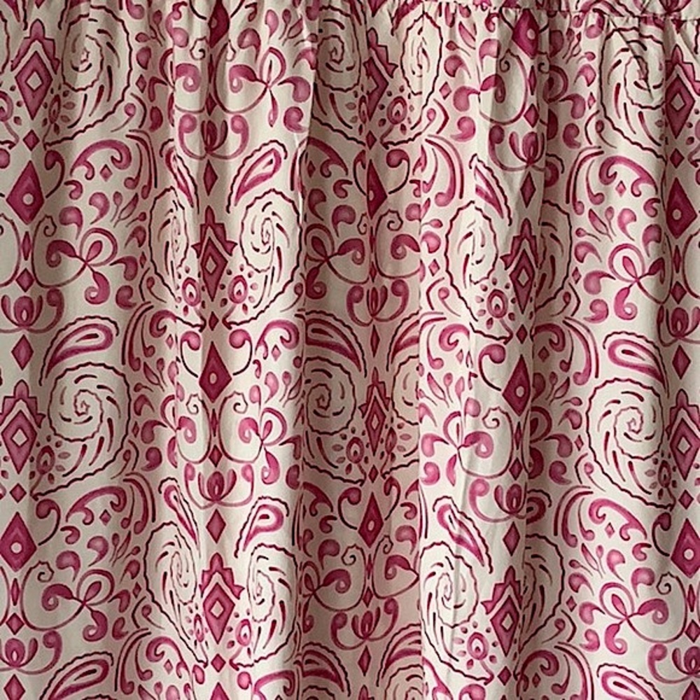 GORGEOUS Pink & Cream Maxi Button Up Dress - Picture 4 of 9